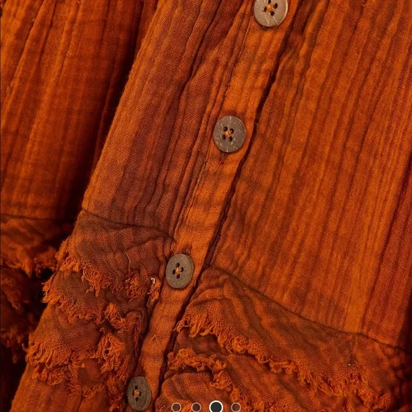 Free People Sunday stroll maxi smock dress - Picture 3 of 4